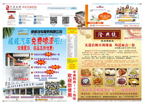 平輿金點子廣告傳媒平輿金點子廣告傳媒第128期威威汽車免費噴漆 隆興號胡辣湯